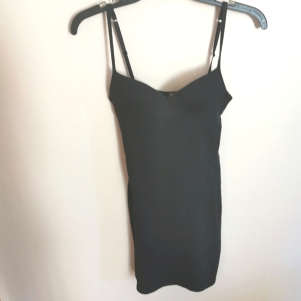 Little black dress with bra built in size XS